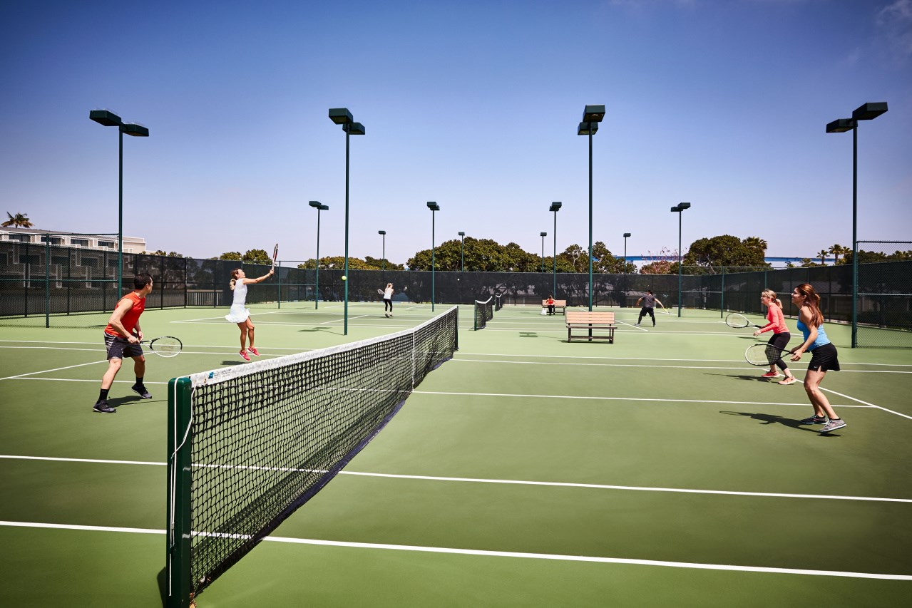Wellness Center Tennis Courts