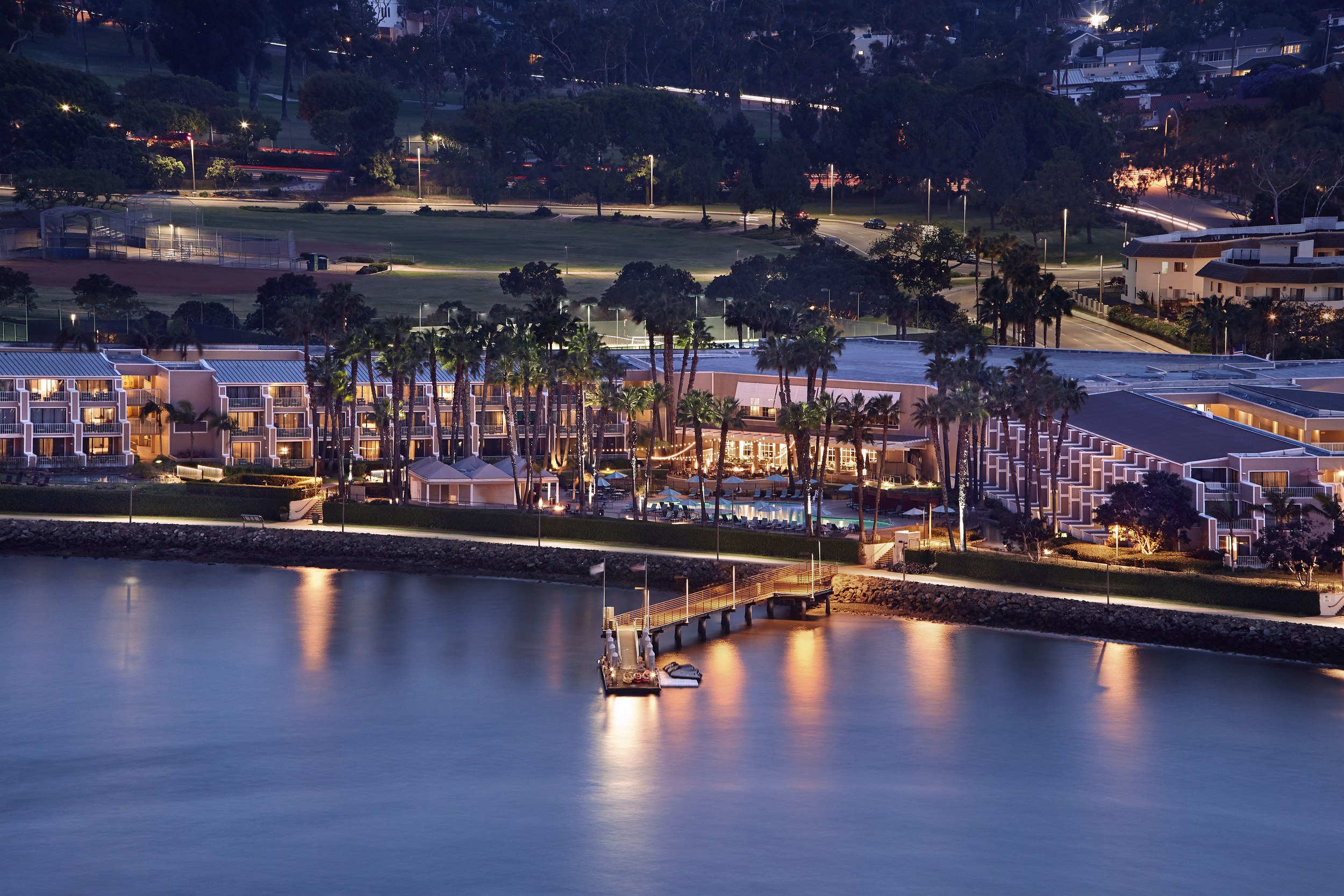 Aerial view at night"Most Commonly Used" property view