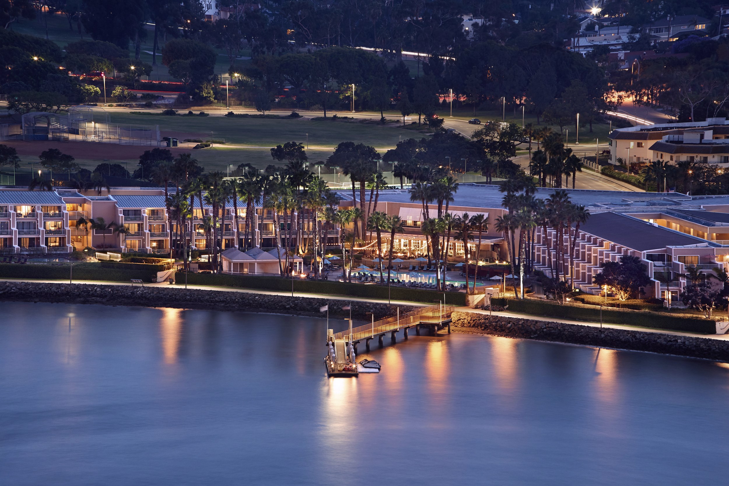 Aerial view at night"Most Commonly Used" property view