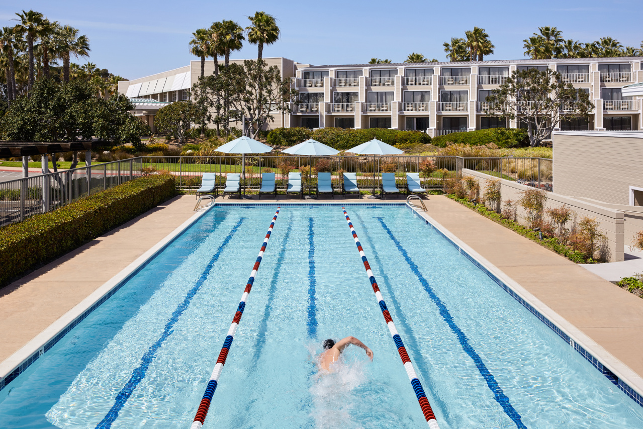 Wellness Center Outdoor Lap Pool