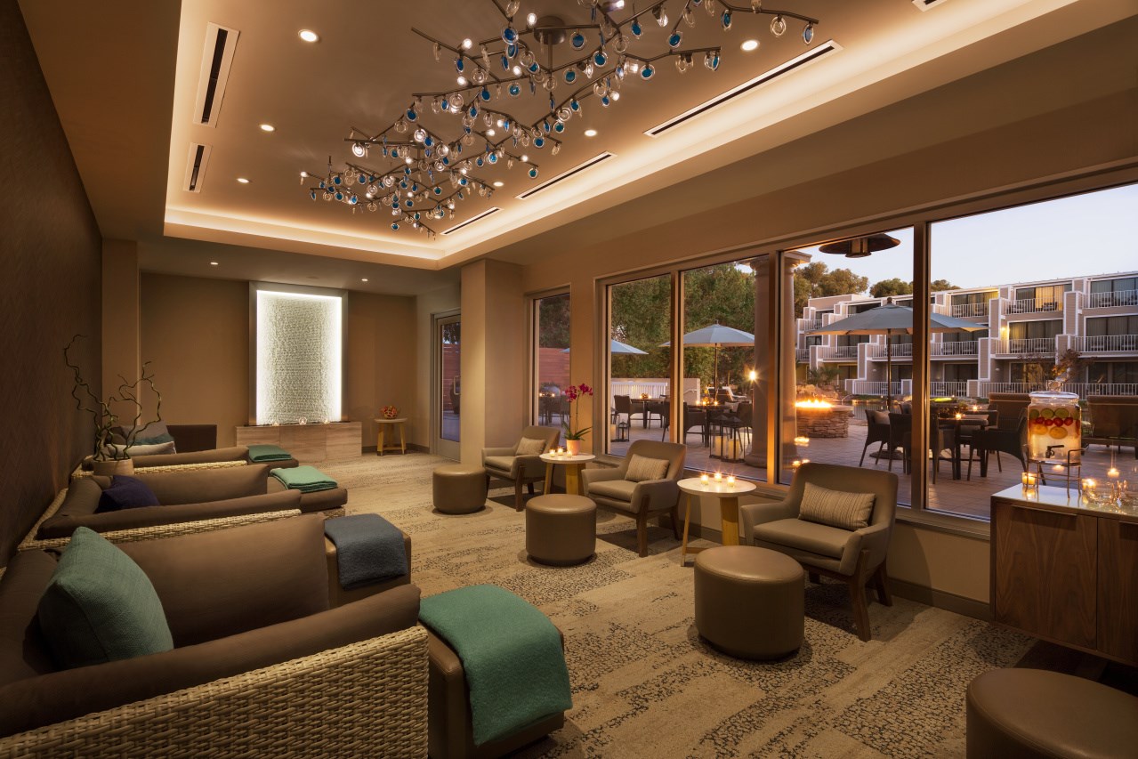 Relaxation Room at Spa Coronado