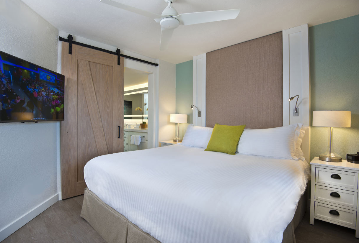 Master Bedroom in Beach House Suites