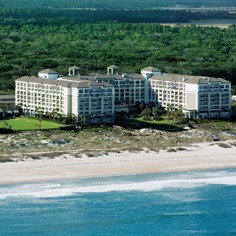 Aerial of property and ocean