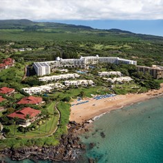 Aerial view of property