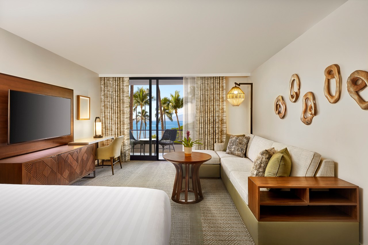 1 King Bed, Ocean View