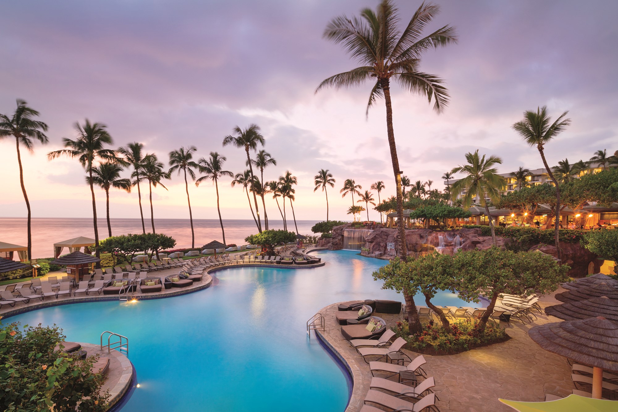 Pool at Dusk