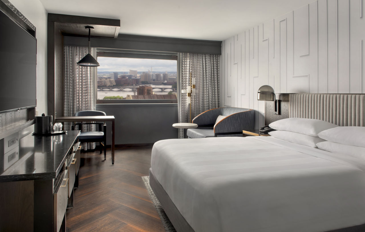 King Guest Room with Charles River View